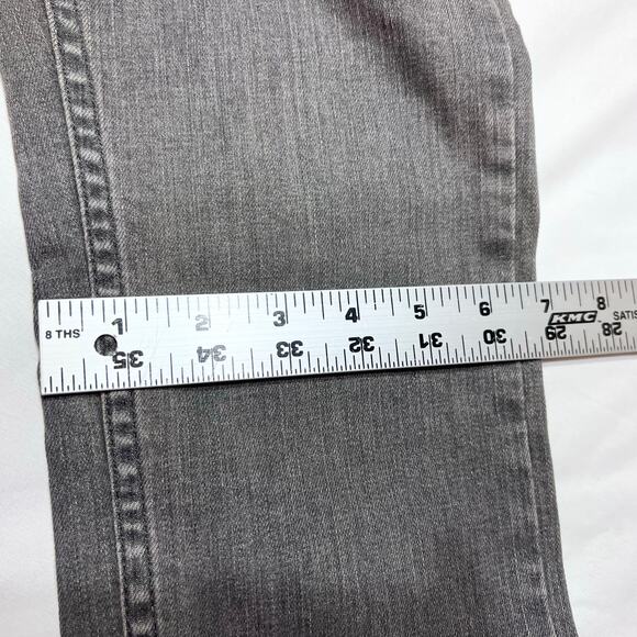 Vans Off The Wall Jeans Custom Made For You V66 Slim Fit 26x27 Gray Low Rise New - Picture 10 of 10